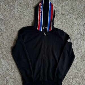 Moncler Black Hooded Jacket